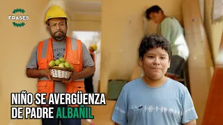 Se avergonzaba de su papá porque era albañil