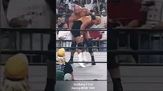 Goldberg V Curt Hennig 𝙒𝘾𝙒 1999