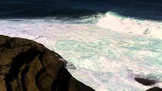 Surfing Cape Solander