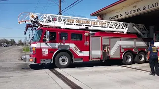 Ladder 6 Returns I will be back next week to catch them coming out of the station responding.