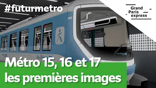 Les premières images de votre futur métro des lignes 15, 16 et 17