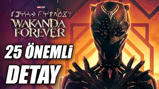 Wakanda Forever TÜM DETAYLAR: Mitoloji, Kukulkan, Thunderbolts, Iron Heart ve Çok Daha Fazlası!