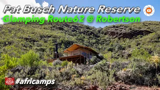 Africamps at Pat Busch Nature Reserve Review | Glamping on Route 62 in the Klein Karoo South Africa