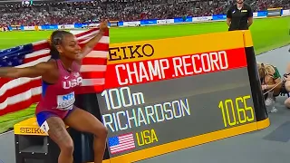 Sha’Carri Richardson Wins Gold