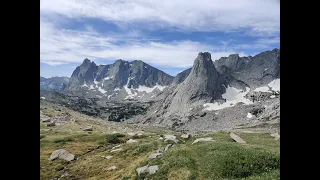 Backpacking the Wind River High Route (Skurka), July 2020