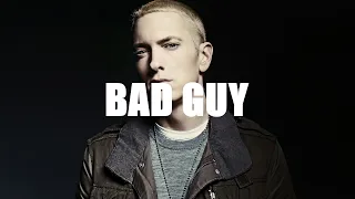 FREE Dr Dre x Eminem Type Beat - BAD GUY | Old School West Coast Instrumental No Tags 2021 Dark