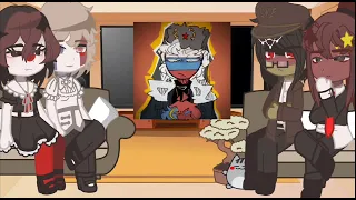 Countryhumans react to Russia/ Рекакция стран на Россию