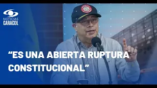 Petro por ponencia de pliego de cargos contra su campaña: “Ha comenzado el golpe blando”