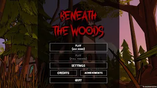 Beneath the Woods[mystery / thriller / puzzle game] 4K Commentary Demo