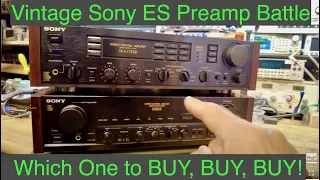 Battle of the Sony Vintage Preamps! Which to BUY BUY BUY?