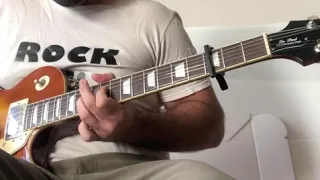 Oasis Gas Panic Wembley Guitar Cover