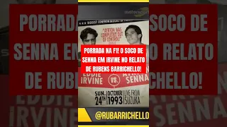 SENNA PARTE PRA TRETA NA F1! BARRICHELLO RELATA BRIGA DE AYRTON COM EDDIE IRVINE EM SUZUKA-93; VEJA