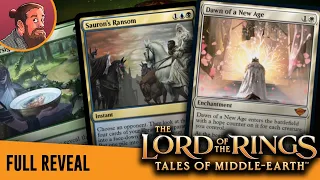 Daily Lord of the Rings MTG Spoilers: Sacrifice Balrog, White Phyrexian Arena, Aragorn and FULL SET!