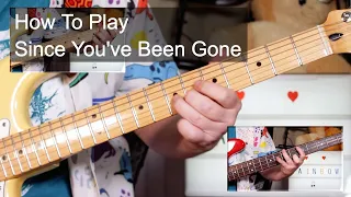 'Since You've Been Gone' Rainbow Guitar & Bass Lesson