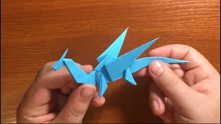 Origami 🐲 Dragon - slow, step by step 2022 | Оригами Дракон из бумаги | Dragón de papel