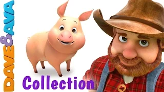 Old MacDonald Had a Farm | Animal Sounds Song | Nursery Rhymes & Baby Songs Collection Dave and Ava