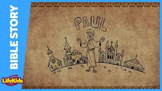 Paul Shares His Testimony | Bible Story | LifeKids