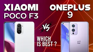 Xiaomi Poco F3 vs Oneplus 9