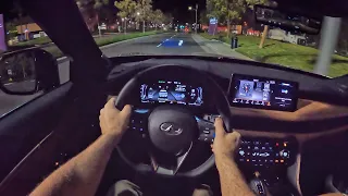 2022 Infiniti QX60 Autograph AWD POV Night Drive (3D Audio)(ASMR)