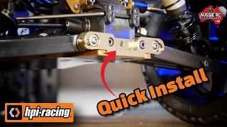 RC Pit-Stop 63 - HPI Vorza S Alloy Hinge Pin Replacement
