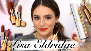 LISA ELDRIDGE HOLIDAY COLLECTION : New FOUNDATION & New Velvet Lipsticks + Lip Liner + Lip Gloss