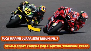 Pakai Motor 'Warisan' Pecco🏆 Luca Marini Bisa Menang Tahun Ini❓