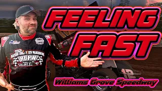 Billy Finds Speed at Williams Grove Speedway - Dirt Track Sprint Car Racing