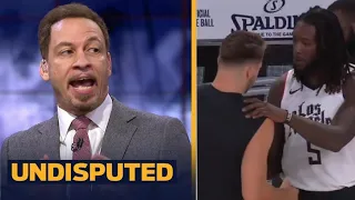 UNDISPUTED | Chris Broussard HEATED Harrell apologizes for calling Luka Doncic controversial name