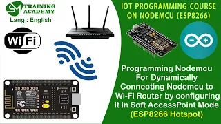 Dynamically connecting Nodemcu to Wifi Network in Soft Access-Point Mode