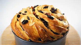 Extremely Yummy And Fluffy Almond Raisin Bread