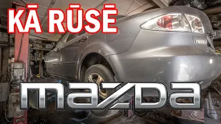 KĀ RŪSĒ MAZDA