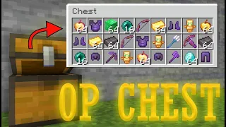 Minecraft, aber Chests sind super OP