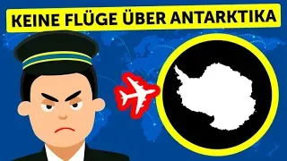 Wieso Flugzeuge nicht über Antarktika fliegen