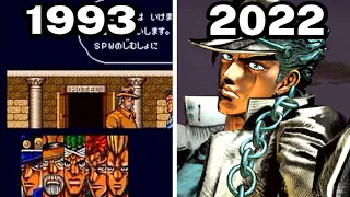 Graphical Evolution of JoJo's Bizarre Adventure Games (1993-2022)