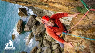 An introduction to using half ropes for trad rock climbing (also known as doubles)