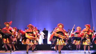 Elenco Nacional de Folclore del Perú  "Orgullo"  Huaylarsh de Carnaval (Junín) 2014