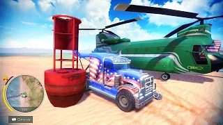 Dropping Nuclear Bomb On Maximus Truck! Will It Survive? | Off The Road Unleashed Nintendo Switch HD