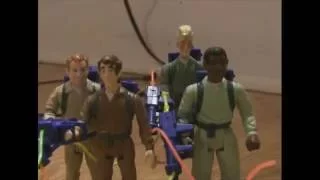 The Real Ghostbusters Intro recreated with action figures