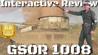 GSOR 1008 Interactive Tank Review, World of Tanks Console.