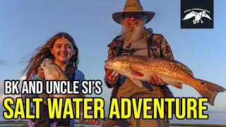 BK and Uncle Si's Saltwater Adventure | Catch, Clean, Cook | Grilled Red Snapper