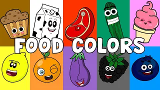 Food Colors Karaoke | Sing-Along Kids Songs by English Tree TV