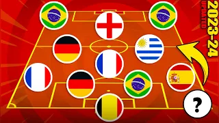 GUESS THE FOOTBALL TEAM BY PLAYERS’ NATIONALITY - SEASON 2023/2024 🔥 | FOOTBALL QUIZ 2024