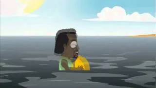 South Park Kanye West - Schwuler Fisch German Deutsch