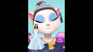 blackpink kim jennie Cinderella dress #mytalkingangela2 subscribe for moree❤