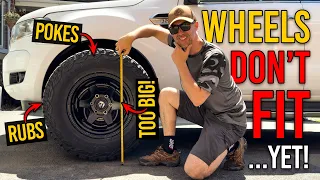 My NEW WHEELS For My Ford Ranger Build DON’T FIT! (...yet)