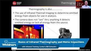 Basics of Infrared Thermography and Home Inspections with Infrared Training Center's Bill Schwahn