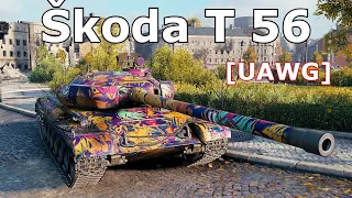 World of Tanks Škoda T 56 - 7 Kills 6,8K Damage