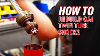 Rebuilding a QA1 Circle Track Twin Tube Shock - QA1 Tech