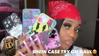 8 PRETTY CASES FROM SHEIN😍| IPHONE 13PRO MAX TRY ON HAUL🔥PT. 3🫣| DestinyChanel 🫶🏽