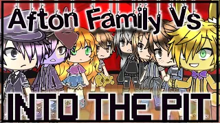 Into The Pit VS Afton Family || Fazbear Frights || SINGING BATTLE || Gacha Life